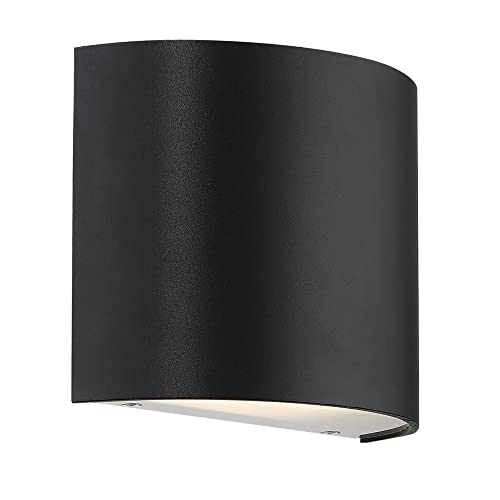 Image of WAC Lighting dweLED, Pocket 7in LED Wall Sconce in Black