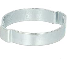 Size 3/8" 11 mm, Oetiker Double Ear Clamps, Zinc-Plated Steel Hose Clamp