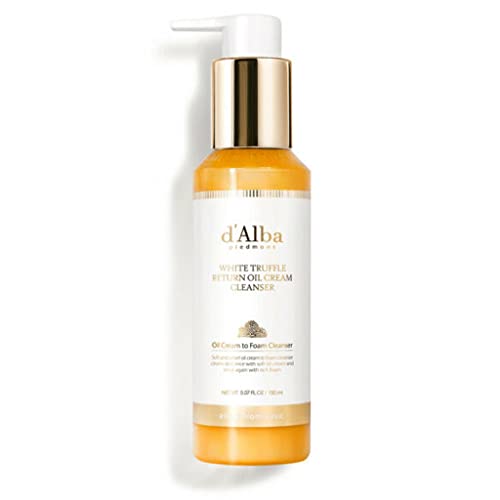 D'ALBA Crème nettoyante à l'huile de retour à la truffe blanche 150 ml