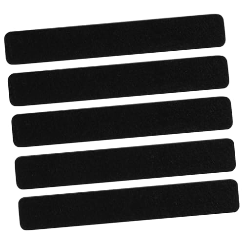 HOMSFOU 5pcs Self Adhesive Felt Bulletin Board Strips Versatile Decorative Pin Board Bars for Office Home Classroom Easy to Install Flexible Arrangement Creative Display