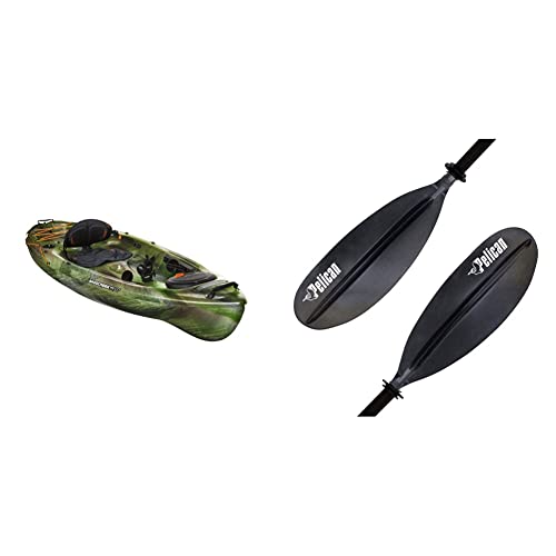 Image of Pelican Sit-on-top Fishing Kayak Kayak 10 Feet Lightweight one Person Kayak Perfect for Fishing