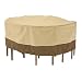 Classic Accessories Veranda Patio Table & Chair Set Cover - Durable and Water Resistant Outdoor Furniture Cover, Medium (78922)