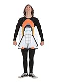 Fun Costumes Adult Spaceship Sandwich Board Costume - Standard - Multicolor
