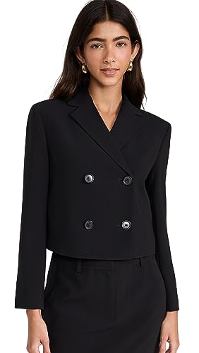 Theory Women's Crop Double Breasted Jacket