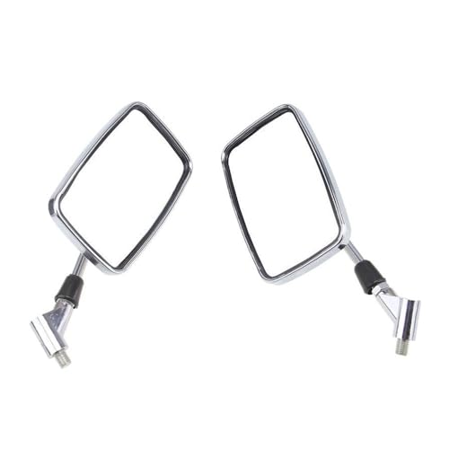 Espejo retrovisor de moto con vision clara rectangular de 10mm universal 4