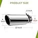 AUTOSAVER88 3 Inch Inlet Exhaust Tip, 3