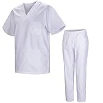 MISEMIYA – MISEMIYA - Unisex-Schrubb-Set - Medizinische Uniform mit Obe