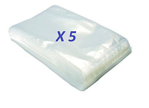 500 Buste Sottovuoto Goffrate 15x30 cm per Alimenti Sacchetti Professionali per Conservazione Cibo Misura 150x300 mm Lotto Stock Alta Resistenza per Macchine Sottovuoto Casalinghe