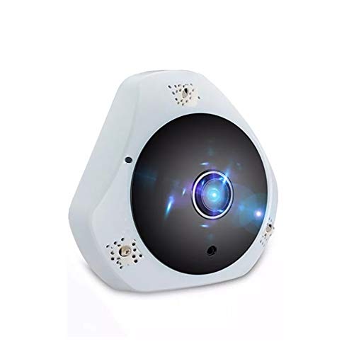 Mini Câmera Panorâmica Segurança 3d Wi-fi 360º Sensor