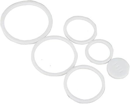 Eawfgtuw For 20Pcs 46mm Plastic Coin Holder Capsules with 5 Size For EVA Pad Rings, Clear Round Coin Storage and Display Cases