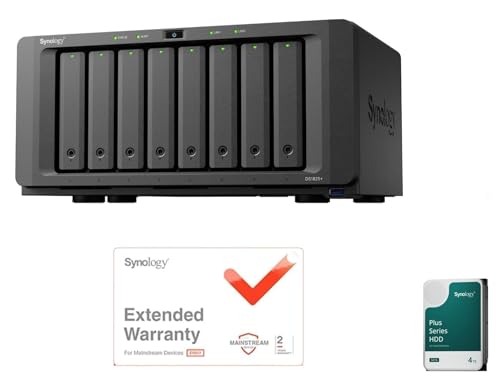 Synology NAS 8xC DiskStation DS1825+[ۏ؃CZXt] & Synology HDD 4TB HAT3300-4Tx8