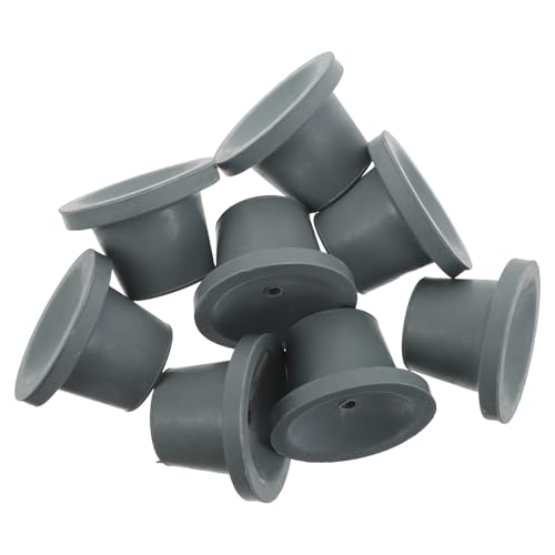 Tapones de goma antideslizantes para patas de silla de ducha y banco, conteras de baño