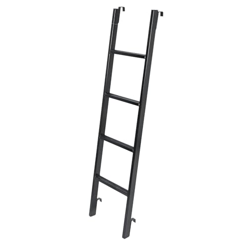 Acylph RV Bunk Bed Ladder, Heavy Duty Rv Ladders for Travel Trailers with Hooks and Foot Caps, Twin Bed Step Ladder for Home,Loft,Camper-55 inch