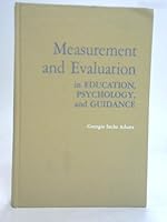 Measurement and Evaluation in Education, Psychology, and Guidance B0000CMCKQ Book Cover