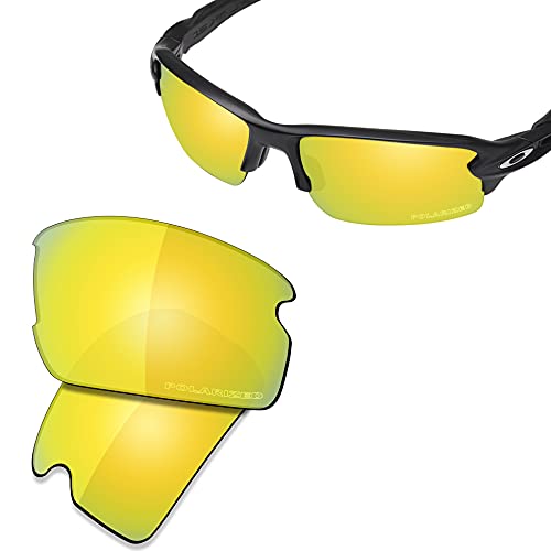 Image of SAUCER Premium Replacement Lenses & Rubber Kits for Oakley Flak 2.0 OO9295 | UV400 Protection, Anti-Scratch, Precise Fit