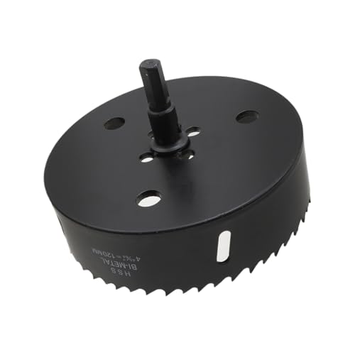Image of 4-45 /64 inch /120mm Hole Saw Hole Cutter Drill Bit for Thin Metal Wood and Plastic Cutting