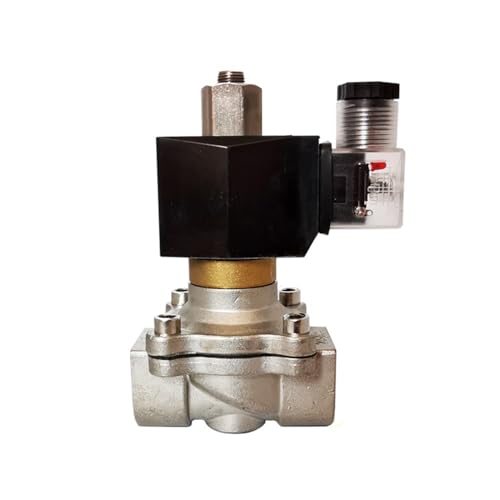 Électrovanne normalement ouverte DN20 3/4, vanne d'eau électrique inox haute température - 5