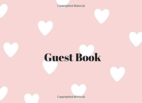 Guest Book: Guest Book9,Baby Shower Guest Book, 8.25" x 6", Classic Guest Book, 100 pages, Professional Binding