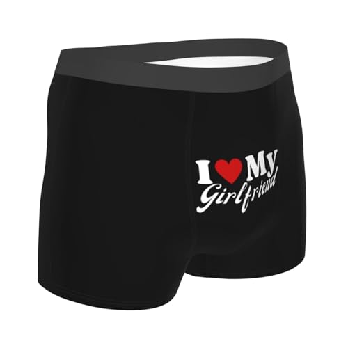 Trewrdt I Love My Girlfriend Boxer Briefs I Heart My Girlfriend Underwear Gifts Guys Black Mens Leg Boxer Brief Men Short3