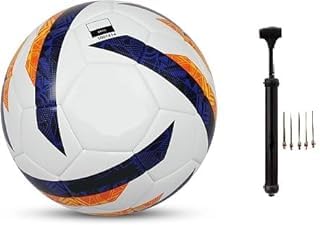 World Cup Football Multicolor Thermobound Football Grained PU Suitable for Soft & Wet Ground Hard Ground with Grass & Artificial Turf International Match Ball Size - 5-image-32