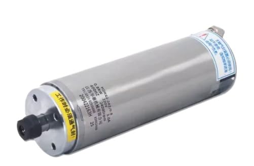 Compatible for High Speed Precision Carving of Spindle Motor Water-Cooled Mold 1.2KW HDK62-24Z/0.8 HDK62-42Z/60Z/1.2 HDK125-24Z/5.5 (HDK125-24Z-7.5D-ER32)