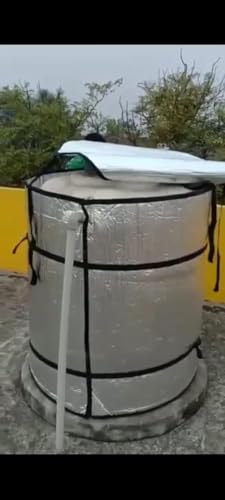 Image of Protect Water Tank Insulation Cover /Thermal Tank Cover /Jacket for Hot and Cold Wheather Water Tank (1000Litre) (Car Sunshade - Free)