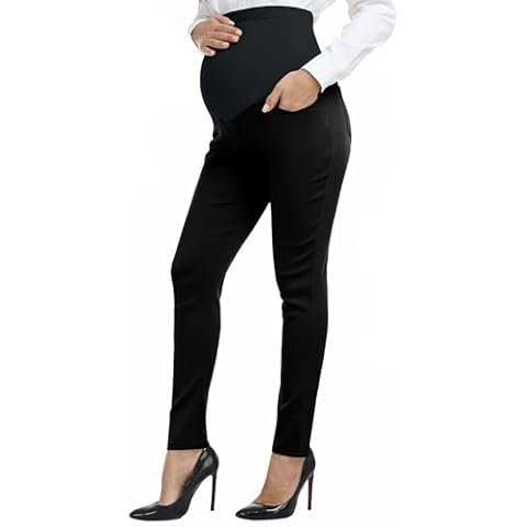 PACBREEZE Maternity Work Pants Cover