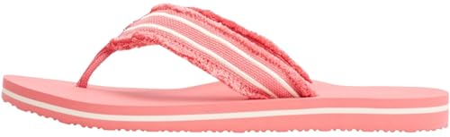 Tommy Hilfiger Chanclas Mujer Beach Sandal Sandalias de dedo, Rojo (Washed Cherry), 40