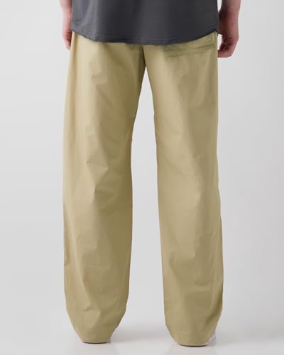 Image of Bewakoof Men Mid Rise Relaxed Casual Pants