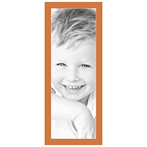 12x35 Tangerine / Octoberfest Custom Mat for Picture Frame with 8x31 opening size (Mat Only, Frame NOT Included)