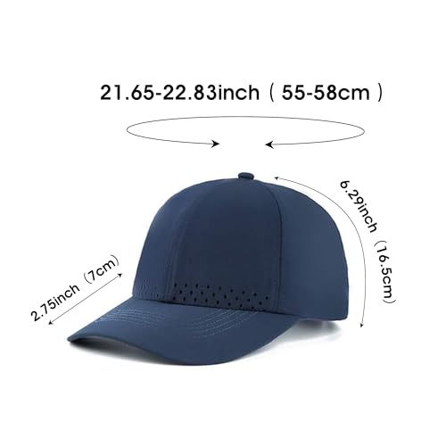 Image of HH HOFNEN Women Quick Drying Baseball Cap Sun Hat Unstructured Golf Hat