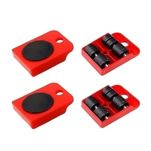 Furniture Moving Pads Dollies for Home and Office, Sliding Movers for Sofa Table Bed Washing Machine and Appliances (Pack of 4)-image-42