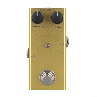 【Vintage Overdrive】- Experience the mellow and smooth overdrive effect, reminiscent of classic pedals. This pedal offers exquisite sound quality and nice sustain, allowing for expressive guitar playing. 【Rich Distortion】- The Distortion pedal provide...