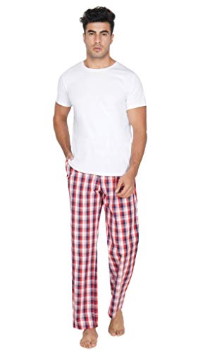 Image of Jocose Men's Cotton Pyjama Bottom Checks Men
