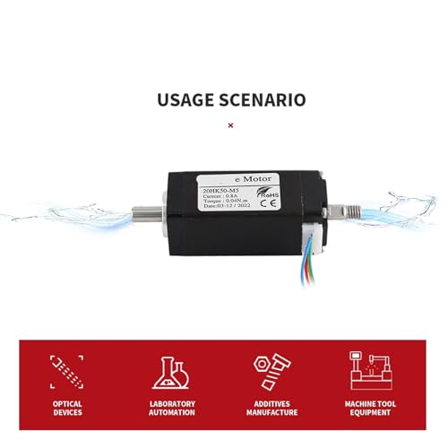 Moteur pas à pas 2 phases 20HK50-M5 à vis double axe 0,8A pour accessoire 3D