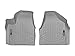 WeatherTech Custom Fit FloorLiners for Chrysler Pacifica, Pacifica Hybrid, Voyager - 1st Row (469451), Grey
