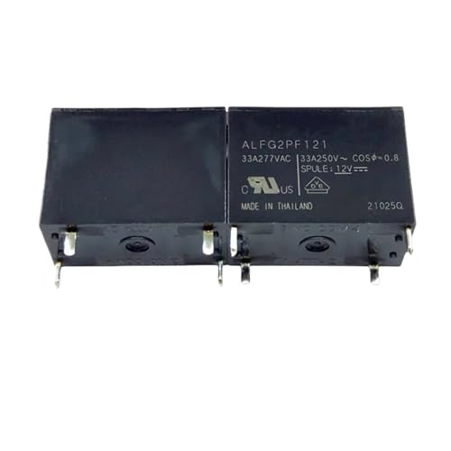 Relais haute puissance ALFG2PF121 12V 33A en lot de 2 pièces pour circuit imprimé