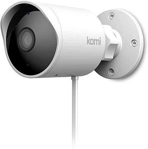 Kami Smart Outdoor/Indoor Security Camera, AI-Powered 1080p Home Surveillance System with Human Detection, Starlight Night Vision, Time Lapse, Activity Zone, Siren Alarm, Cloud Service