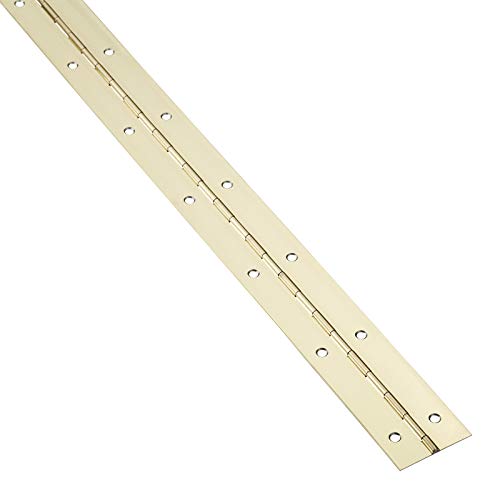 Charnière à tige SOTECH 1000 x 40 x 1 mm Finition laiton Paumelle de porte Piano