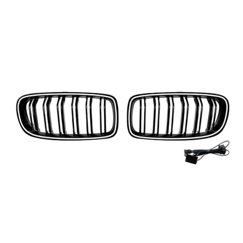 Calandre LED pour BMW F30 F31 F35 avec double lamelles lumineuses