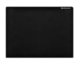 Micro Mouse Pad Small 8 x 6 Inch Black Mini Mousepad for Laptop or Desktop
