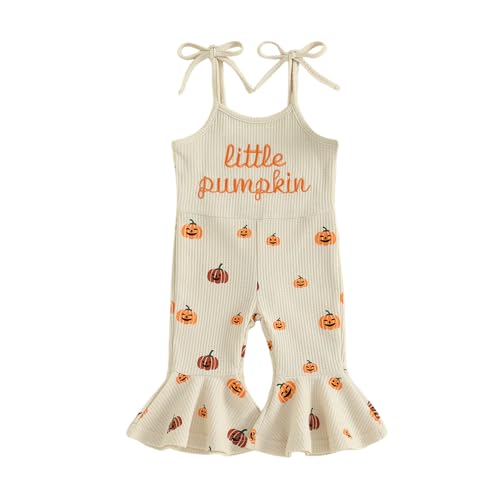 Image of Thanksgiving Baby Girl Outfit Toddler Turkey Romper Overalls Jumpsuit