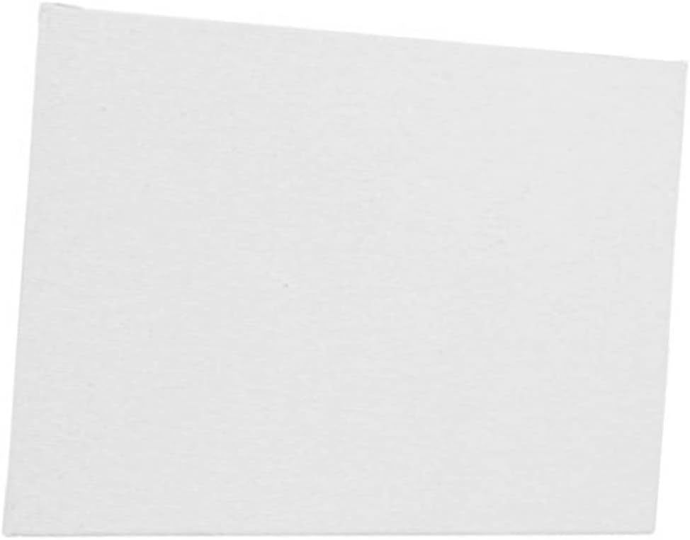 4pcs Artist Canvas Panel Boards White Oil Painting Canvas Suitable for Tempera and Oil Media for Students and Professionals