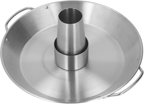 Rôtissoire poulet entier canette de bière pour cuisson verticale au four acier - 2