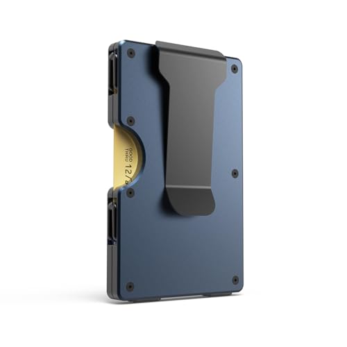 Slim RFID wallet case men