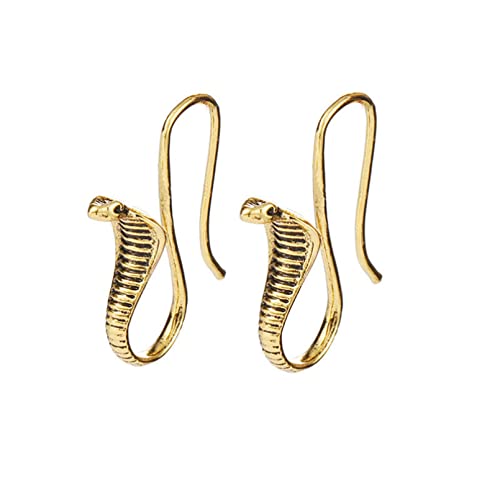 Boucles d'oreilles en argent cobra égyptien l'accessoire idéal pour vos soirées rock