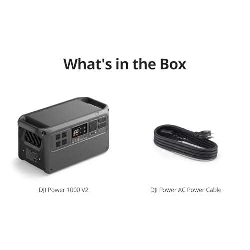 DJI Power 1000 V2 Portable Power Station, 1024Wh LFP Battery - image 9