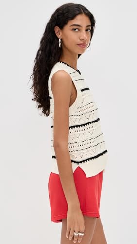 Varley Women's Athena Pointelle Knit Vest4