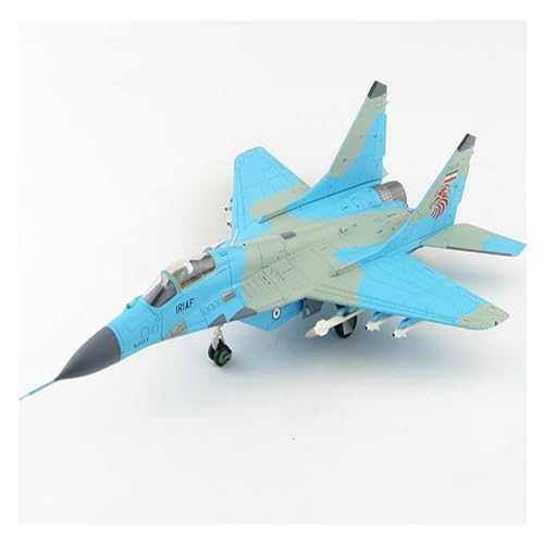 Caza MiG-29A Fulcrum 1:72 modelo de avión militar a escala de metal de colección de Irán del 2010