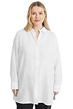 Ärmellänge: Langärmelig C&A Damen Bluse Unifarben Große Größen weiß 58